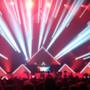Le luci sul palco dell'Amsterdam Music Festival  2014