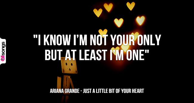 Ariana Grande: le migliori frasi delle canzoni