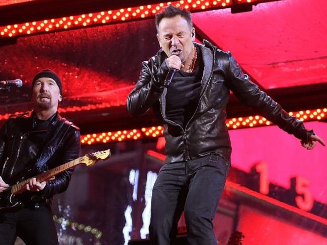 The Boss e gli U2 sul palco del Madison Square Garden
