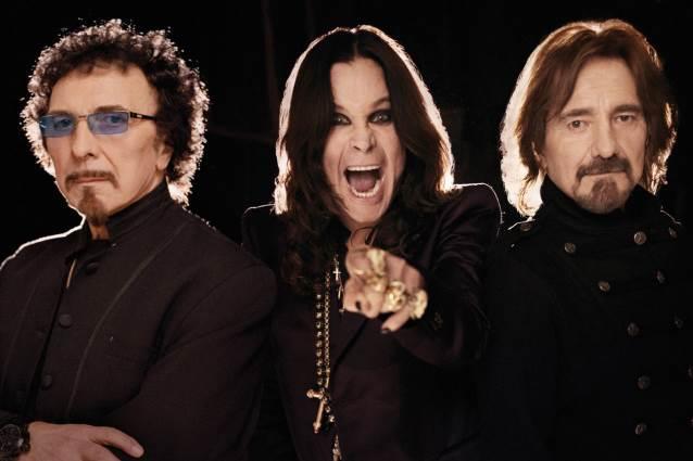 Black Sabbath nel 2014: Ozzy Osbourne, Tony Lommi e Geezer Butler