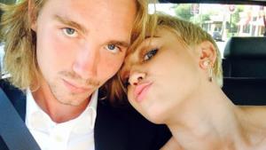 Miley Cyrus con il senzatetto Jesse Helt