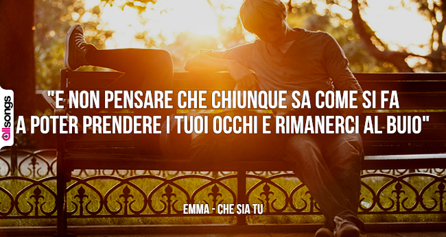 Emma: le migliori frasi delle canzoni