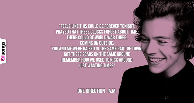 One Direction: le migliori frasi delle canzoni