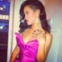 Rihanna Instagram & Twitter hot in rosa