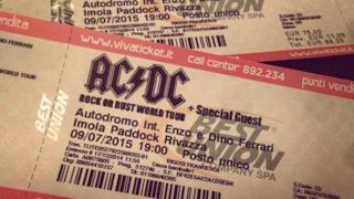 Concerto AC/DC - Imola - Autodromo Int.Enzo e Dino Ferrari
