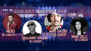 Nesli, Giuliano Palma, Max Gazzè e Nina Zilli