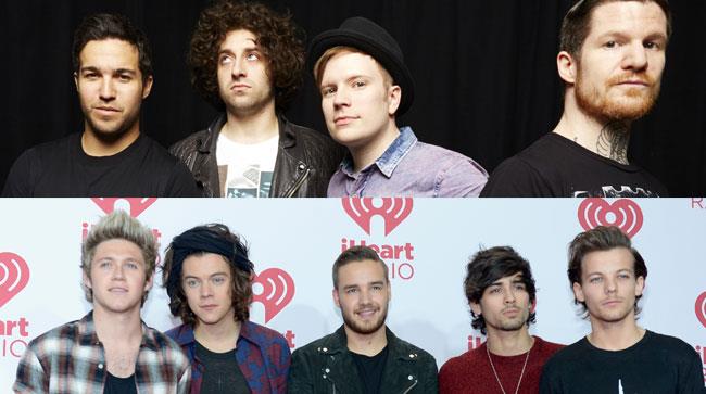 Fall Out Boy e One Direction