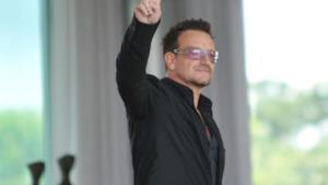 Il leader degli U2 Bono Vox