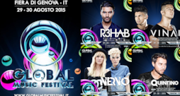 Global Music Festival headliners