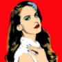 Lana Del Rey pop art foto - 3