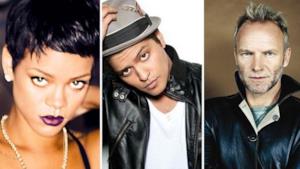 Live Streaming Grammy 2013: Rihanna si esibirà con Sting e Bruno Mars