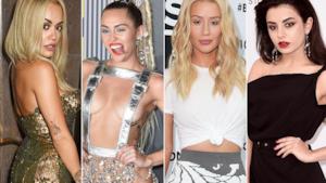 Rita Ora, Miley Cyrus, Iggy Azalea e Charli XCX