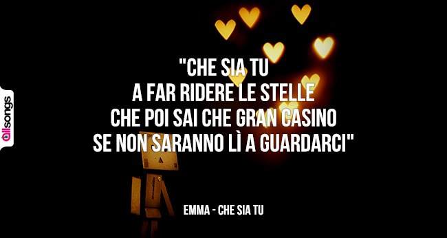 Emma: le migliori frasi delle canzoni