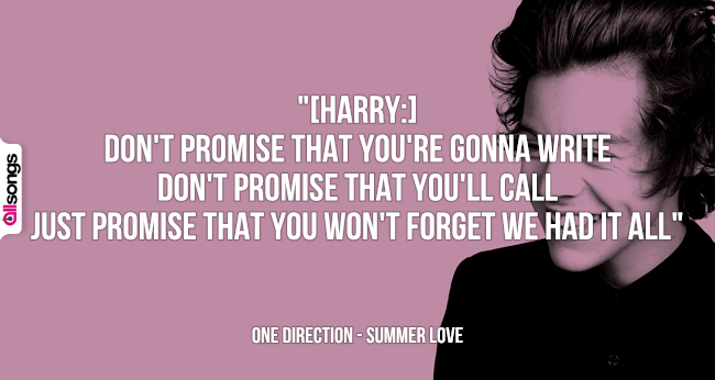 One Direction: le migliori frasi delle canzoni