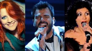 Noemi, Francesco Renga e Giusy Ferreri