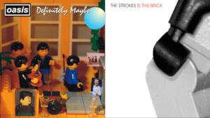 Le copertine degli album più famosi ricreate con i Lego