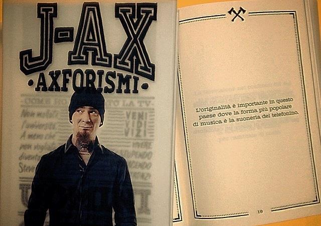 J-Ax Axforismi copertina libro