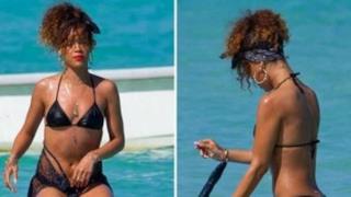 Rihanna in tanga - Hawaii 2012