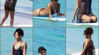 Best pics of Rihanna surfing in Hawaii