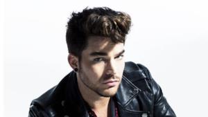 Foto ufficiale di Adam Lambert con fondo bianco