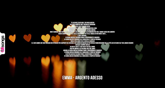 Emma: le migliori frasi delle canzoni