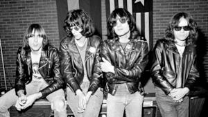 I componenti dei Ramones negli anni 80