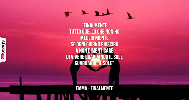 Emma: le migliori frasi delle canzoni