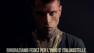 Fedez ringraziato da Grillo per l'inno del Movimento 5 Stelle