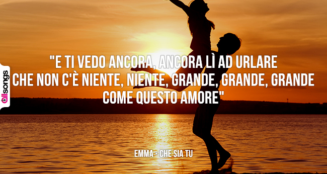 Emma: le migliori frasi delle canzoni