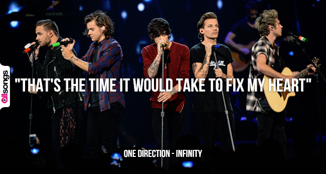 One Direction: le migliori frasi delle canzoni