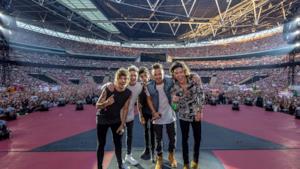 One Direction durante il Where We Are Tour 2014