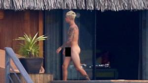 Justin Bieber nudo a Bora Bora con la modella Jayde Pierce
