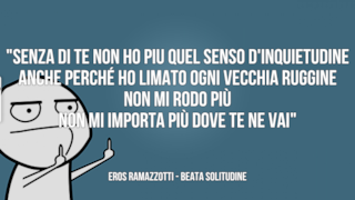 Eros Ramazzotti: le migliori frasi delle canzoni