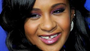 Primo piano di Bobbi Kristina Brown, la figlia di Whitney Houston