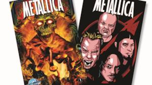 Copertine dei fumetti sui Metallica