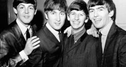 I Beatles in una vecchia foto
