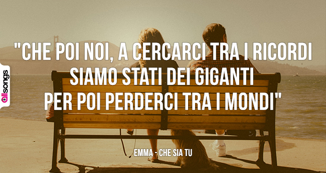 Emma: le migliori frasi delle canzoni