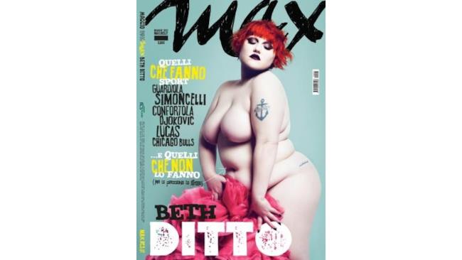 Beth Ditto nuda per Max - 1