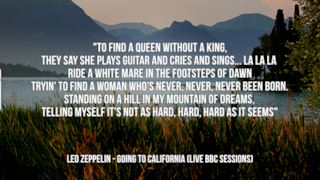 Led Zeppelin: le migliori frasi dei testi delle canzoni
