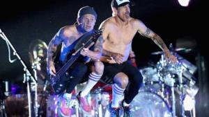 Flea e Anthony Kiedis dei Red Hot Chili Peppers