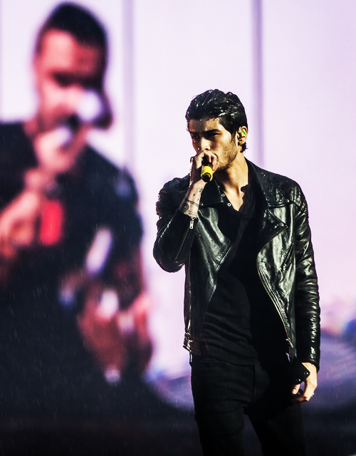 Zayn Malik al concerto di Torino dei One Direction