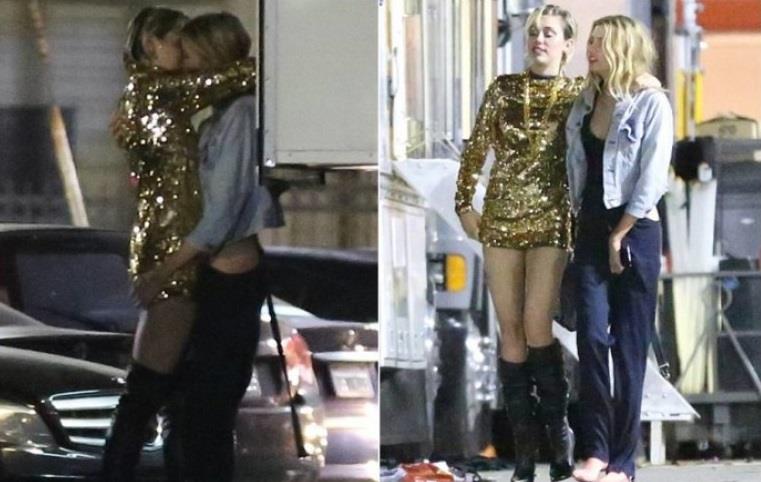 Miley Cyrus e Stella Maxwell: è amore