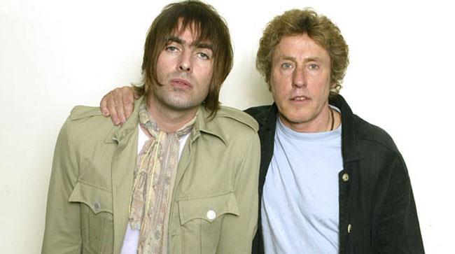 Liam Gallagher e Roger Daltrey