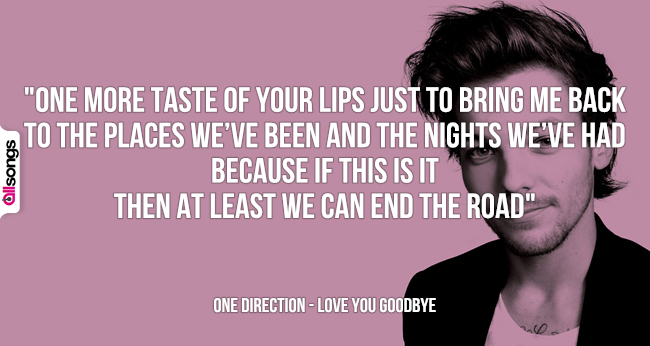 One Direction: le migliori frasi delle canzoni