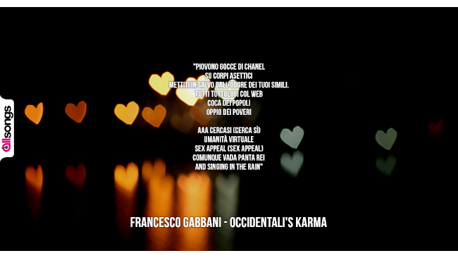Francesco Gabbani: le migliori frasi dei testi delle canzoni
