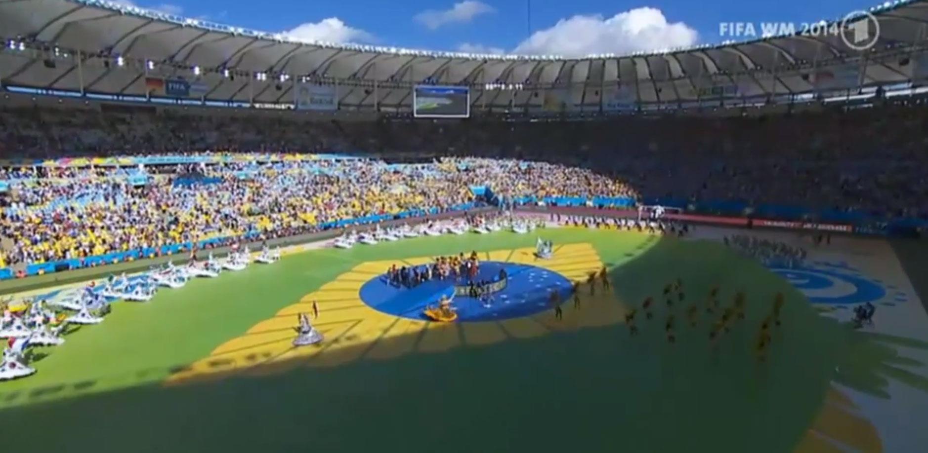 Il  video di Shakira alla cerimonia di chiusura dei Mondiali 2014