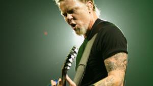 James Hetfield dal vivo.