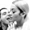 Rita Ora e Ricky Hilfiger insieme in una foto in bianco e nero