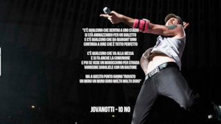 Jovanotti: le migliori frasi delle canzoni