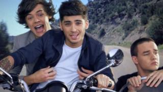 One Direction motociclisti